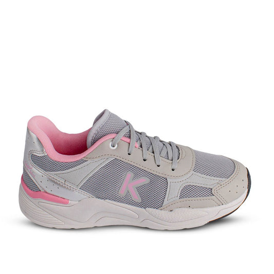 Tênis K360 Retro Cinza e Rosa - Kidy Calçados - Tênis