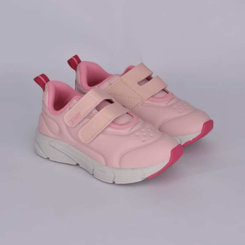 Tênis Menina Infantil Kidy Energy Baby Respitec Rosa e Pink - Kidy Calçados - Tênis