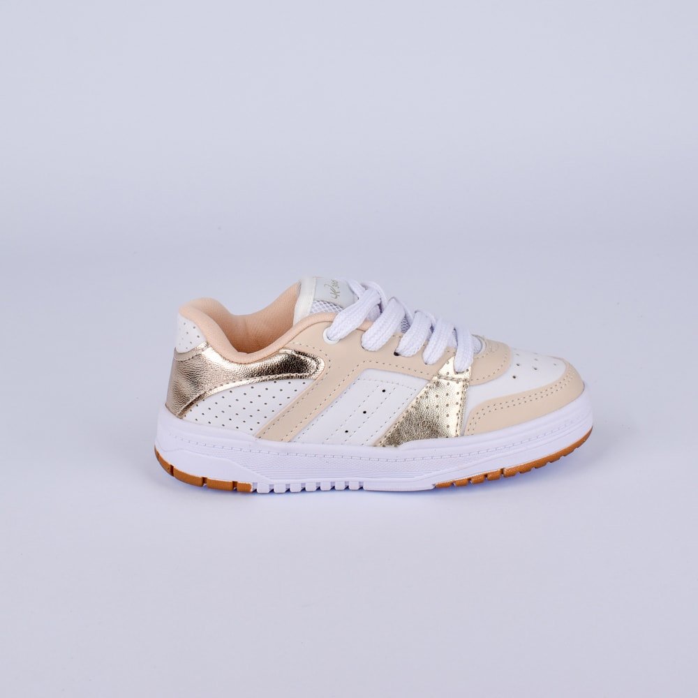 Tênis Menina Infantil Kidy K360 Estilo Branco - Kidy Calçados - Tênis