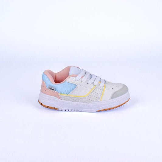 Tênis Menina Infantil Kidy K360 Estilo Streetwear Branco - Kidy Calçados - Tênis