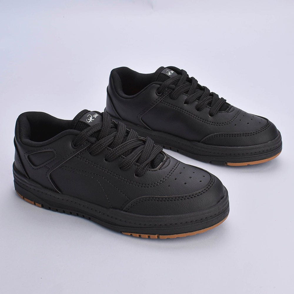 Tênis Menino Infantil K360 Estilo Respitec Preto e Caramelo - Kidy - Kidy Calçados - Tênis
