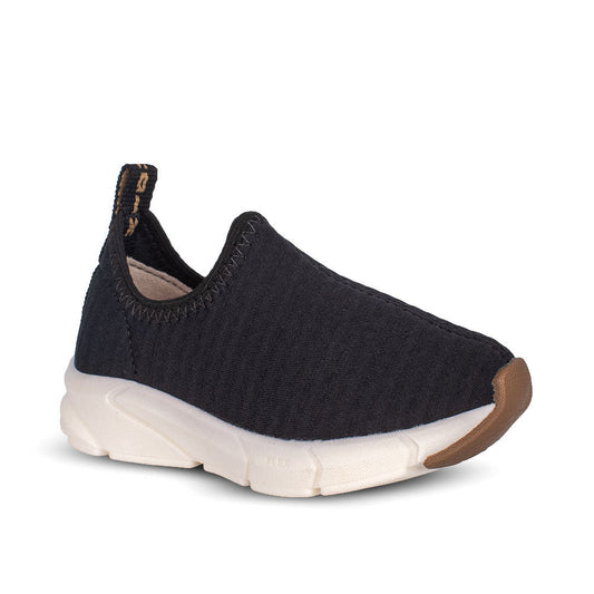 Tênis Menino Infantil Kidy Energy Baby Respitec Preto e Bronze - Kidy Calçados - Tênis