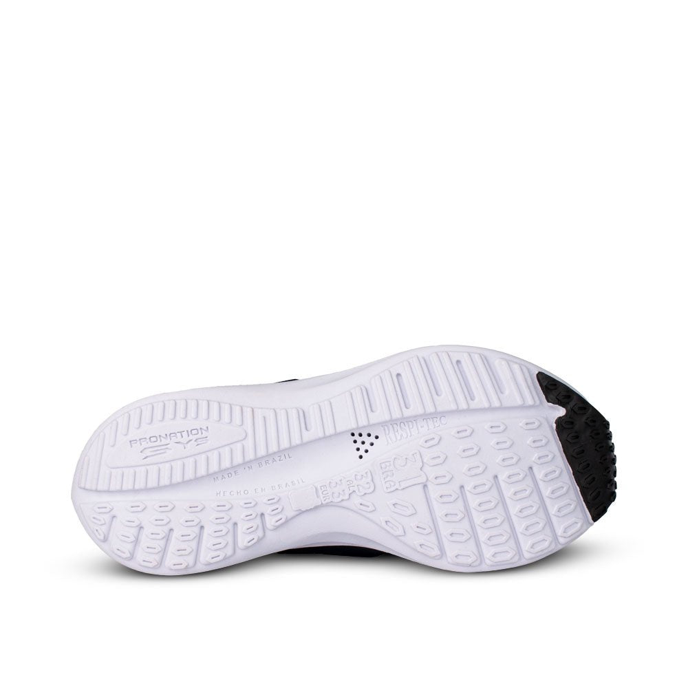Tênis Menino Infantil Kidy Super Conforto Respitec Marinho e Amarelo Neon - Kidy Calçados -