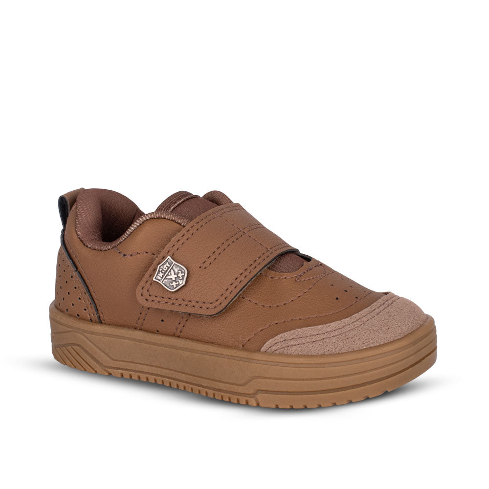 Tênis Menino Infantil Kidy Happy Caramelo