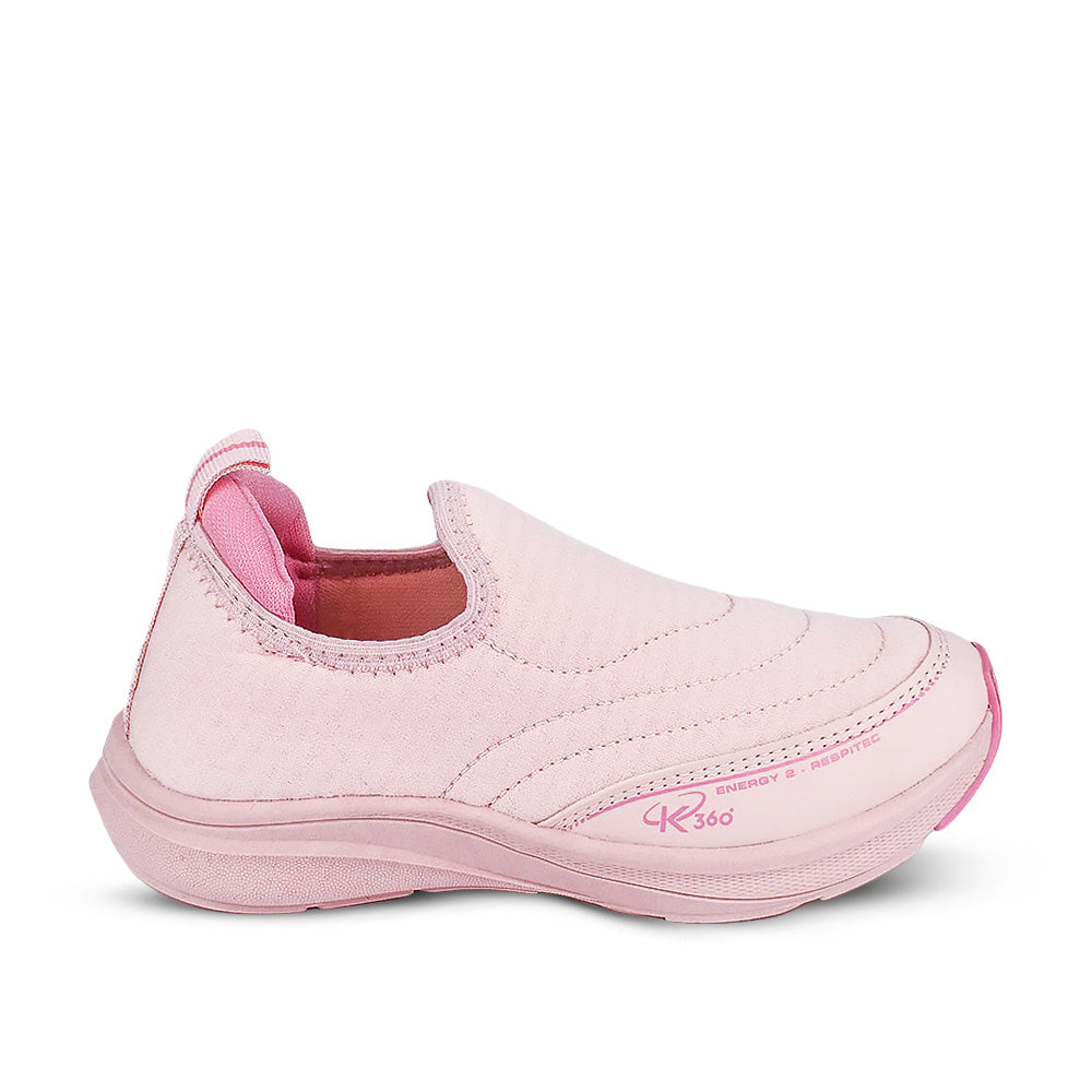 Tênis Menina Infantil K360 Energy 2 Rosa e Azaléia - Kidy