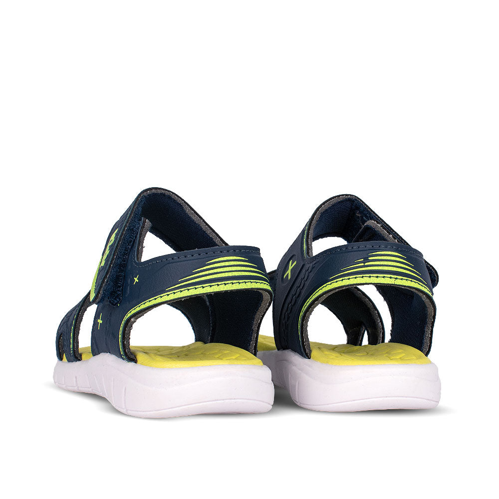 Sandália Menino Kidy Toys Dinossauros Marinho Verde Neon