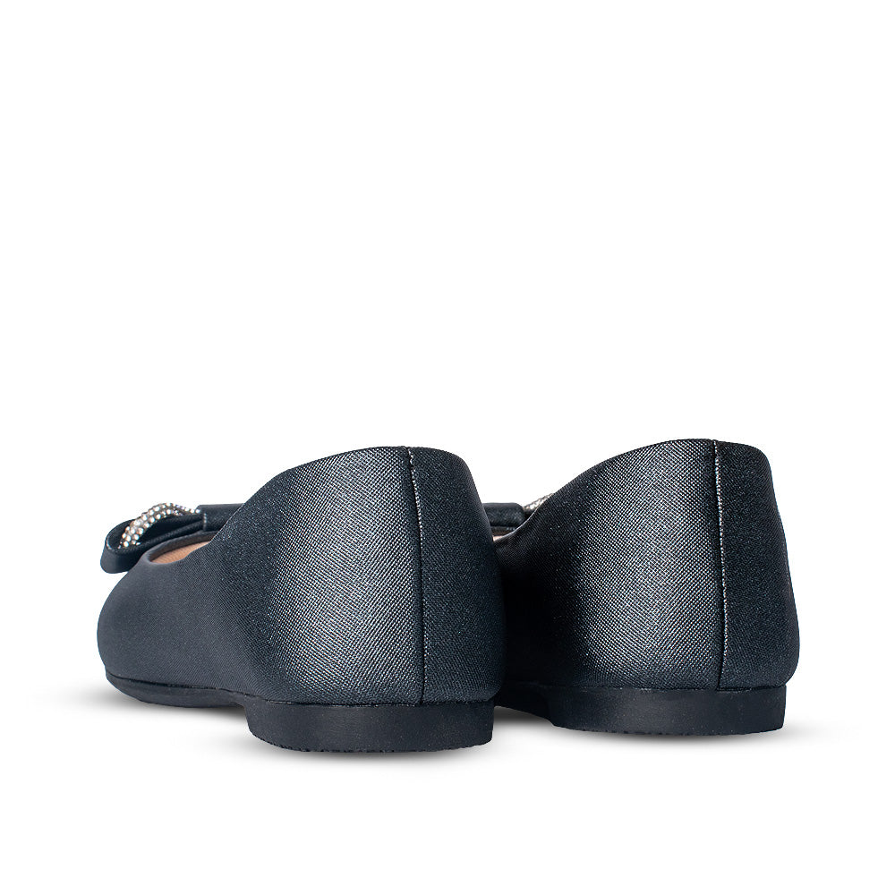 Sapatilha Infantil Menina Kidy Soft Preta | Elegância e Conforto