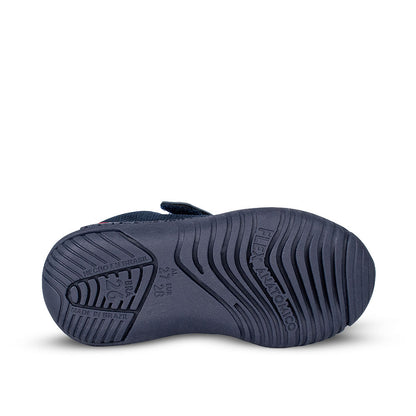 Tênis Infantil Menino Kidy Flex Light Marinho e Vermelho Conforto e Flexibilidade
