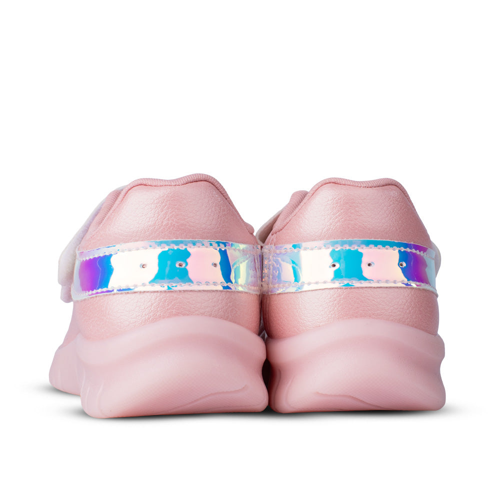 Tênis Infantil Menina Kidy Ultra Flex Prata Macio Anatômico