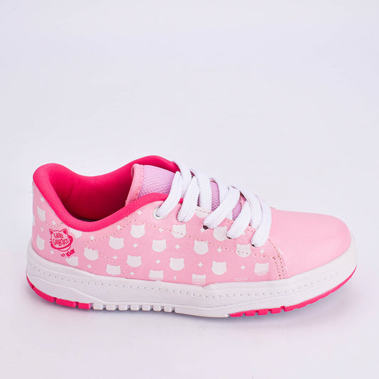 TÊNIS Infantil Menina Gato Galáctico K360 ESTILO RESPITEC ROSA/GLOSS Kidy