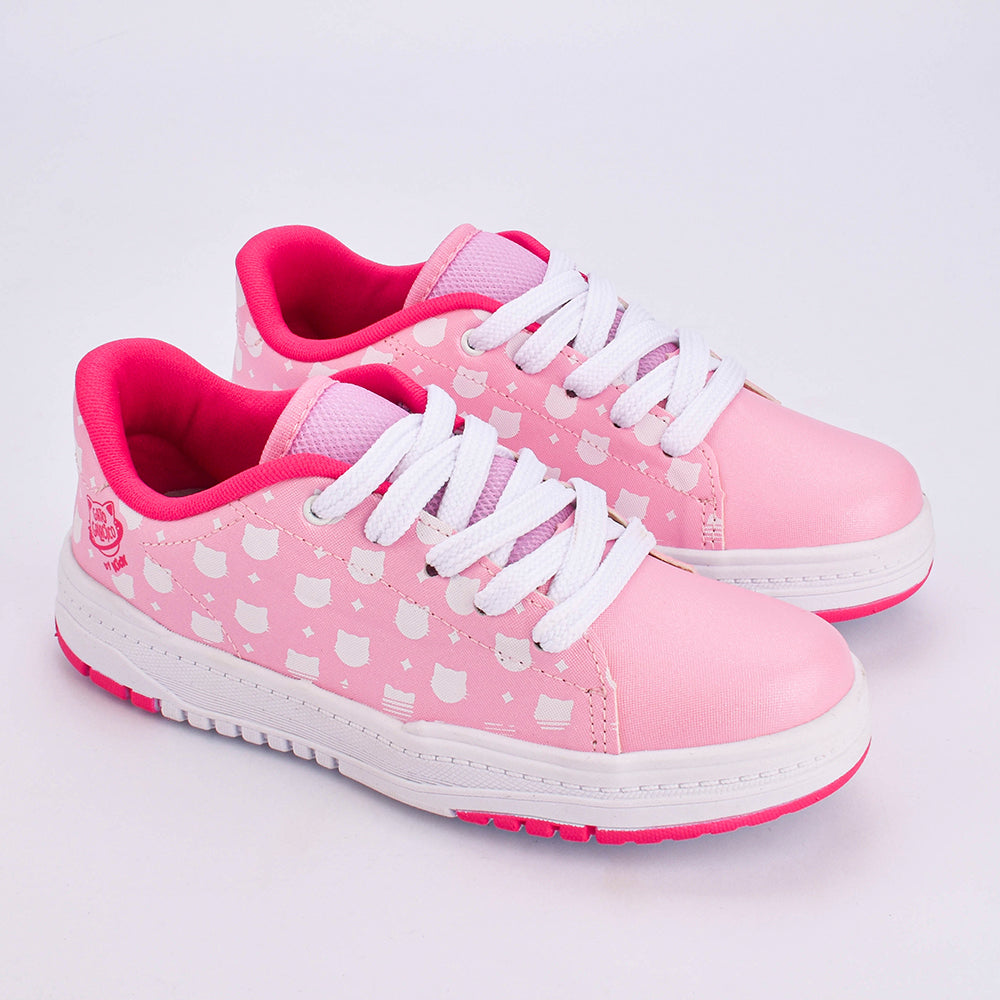 TÊNIS Infantil Menina Gato Galáctico K360 ESTILO RESPITEC ROSA/GLOSS Kidy