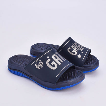 SANDÁLIA Chinelo Infantil Menino Gato Galáctico KIDY FLY  MARINHO/PRATA Kidy