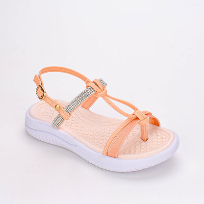 SANDÁLIA INFANTIL MENINA KIDY FLY PESSEGO