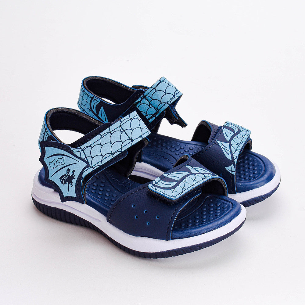 SANDALIA KIDY FLY BABY MARINHO/AZUL