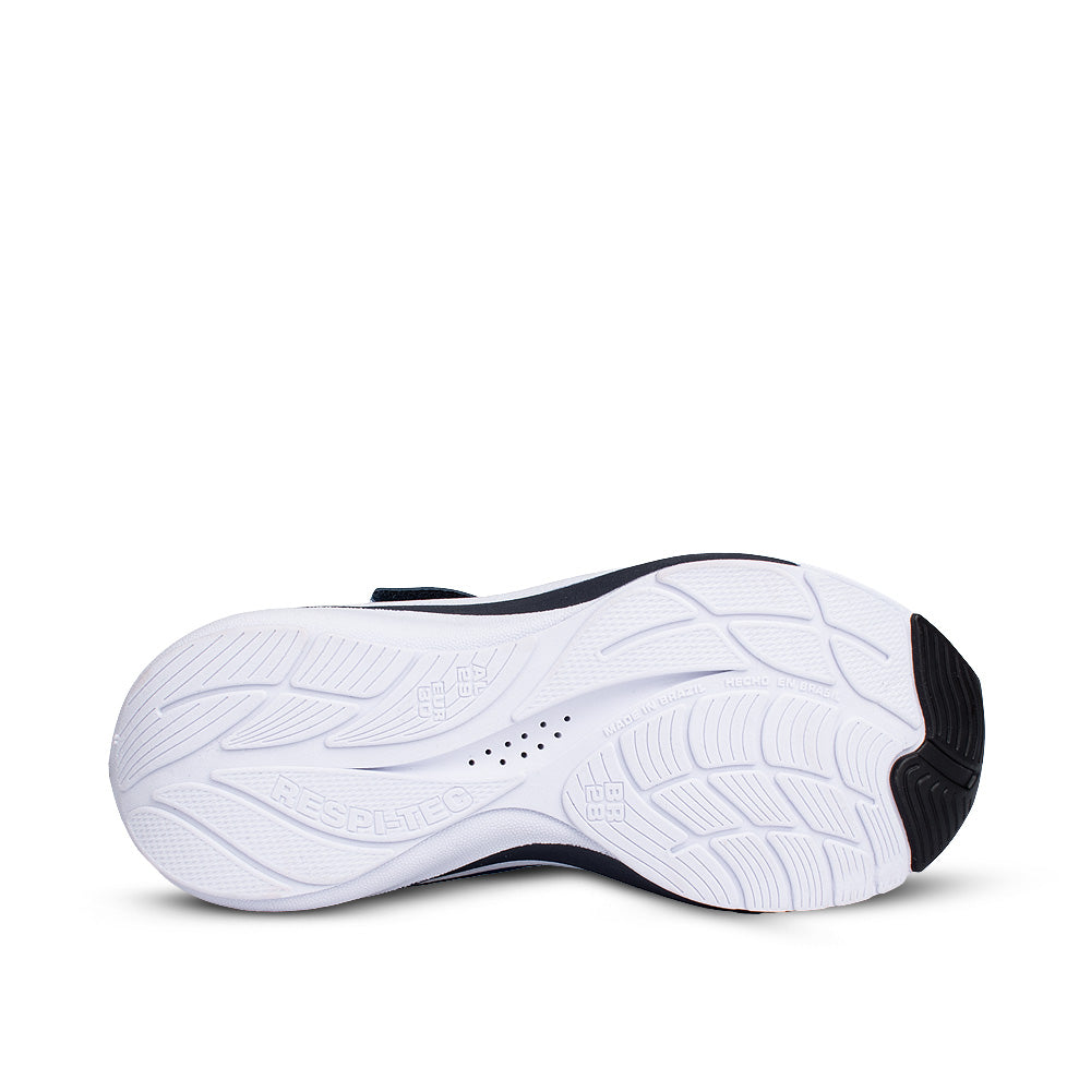 Tênis Infantil Menino Kidy K360 Energy 2 Azul Royal Velcro E Elastico Esportivo