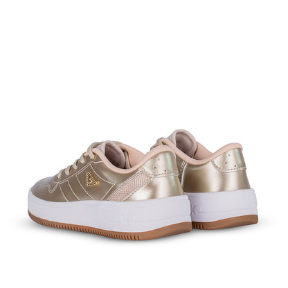 Tênis Infantil Menina K360 Nova York Ouro