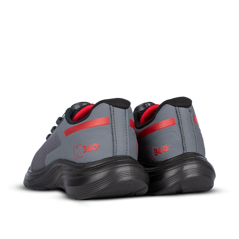 Tênis Infantil Menino Kidy Super Leve Disc Grafite Esportivo