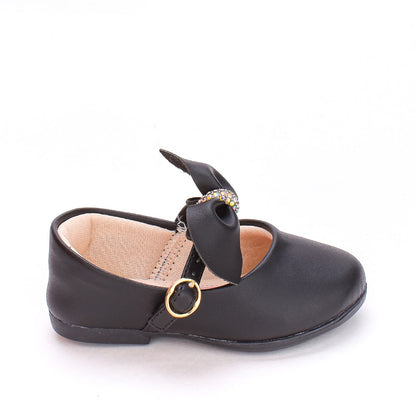 Sapatilha Menina Infantil Kidy Baby Preto