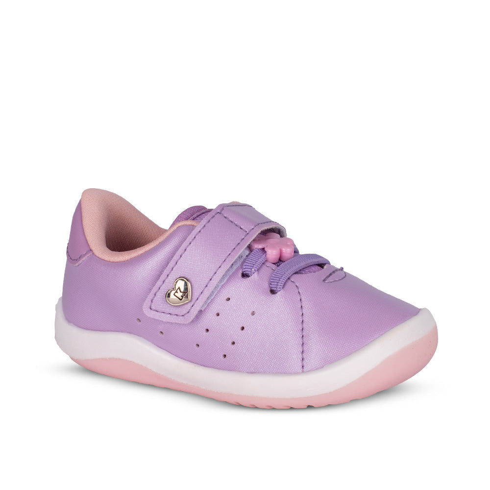 Tênis Infantil Menina Kidy Colors Equilíbrio Lilás