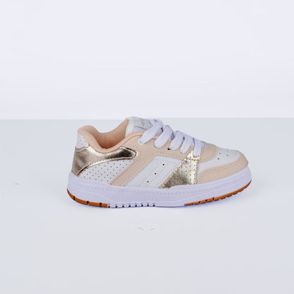 Tênis Menina Infantil Kidy K360 Estilo Branco