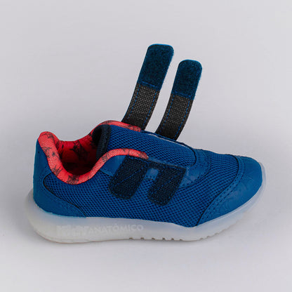 TENIS KIDY FLEX LIGHT AZUL/VERMELHO Kidy