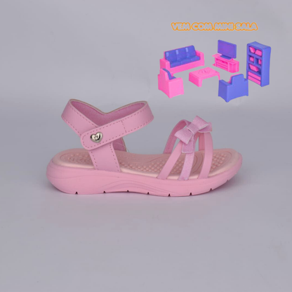 Sandália Menina Infantil Kidy Fly Baby Rosa