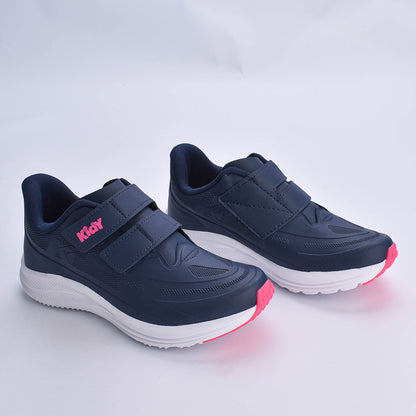 Tênis Infantil Menina Kidy Super Conforto Respitec Marinho e Pink