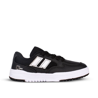 Tênis Infantil Menino K360 Estilo Respitec Preto e Branco