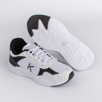 TENIS K360 RETRO BRANCO/PRETO Kidy