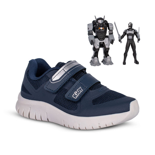 Tênis Infantil Kidy Ultra Flex Marinho Confortável e Flexível