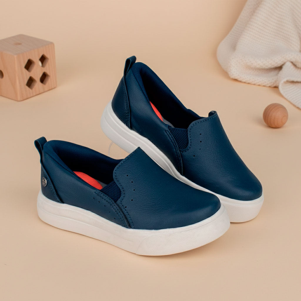 Tênis Infantil Menino K360 Ultra Leve Marinho Conforto e Praticidade
