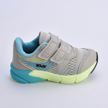 TÊNIS KIDY ENERGY BABY RESPITEC CINZA/AZUL PISCINA Kidy