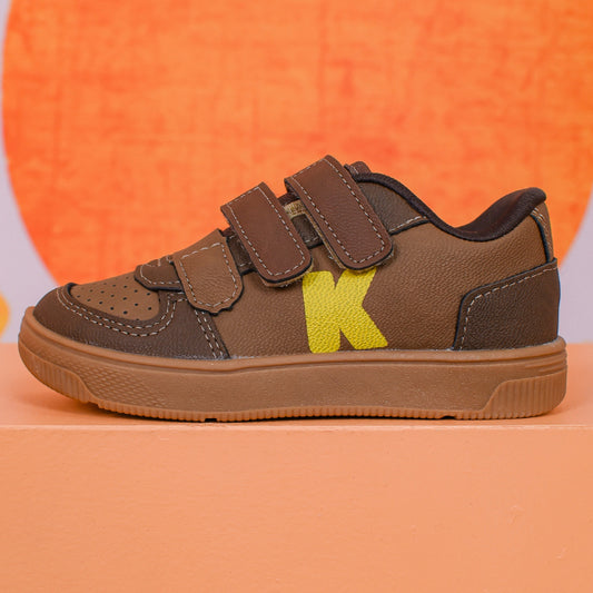 Sapatênis Menino Infantil Kidy Milão Respitec Caramelo