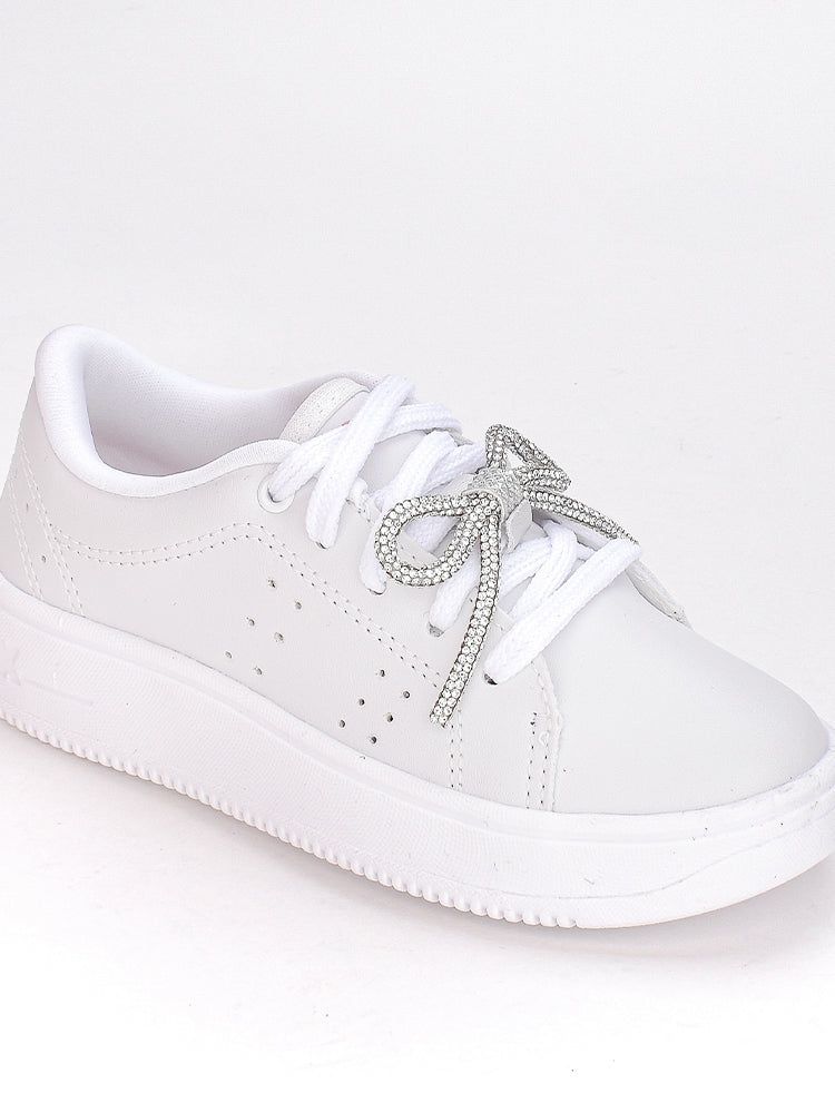 TÊNIS CASUAL INFANTIL MENINA K360 NOVA YORK BRANCO
