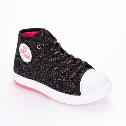 TÊNIS INFANTIL MENINA KIDY HYPE PRETO Kidy