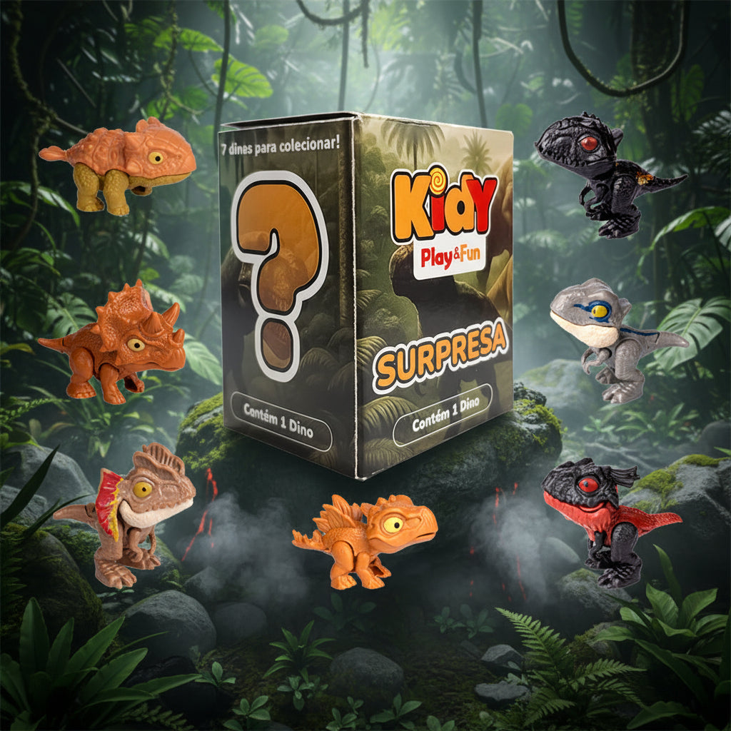 Mini Dinossauros colecionáveis Brinquedo