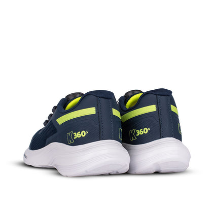 Tênis infantil Menino Kidy Super Leve Disc Marinho/Verde