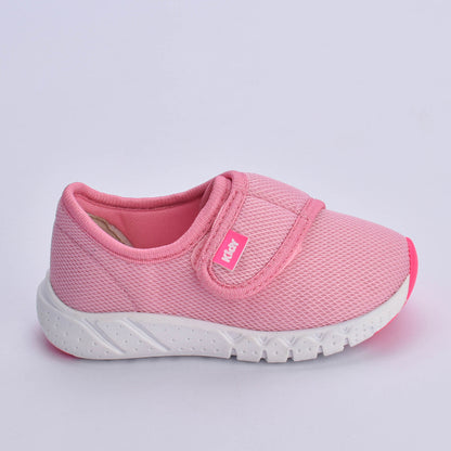 Tênis Kidy Bebê Equilíbrio Rosa com Pink Neon - Confortável, Leve e com Tecnologia Equilíbrio
