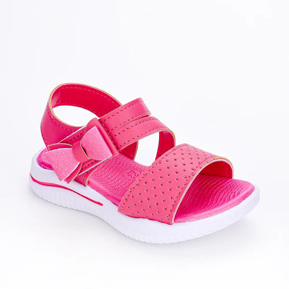 Sandália Infantil Feminina Kidy Fly Laço Pink