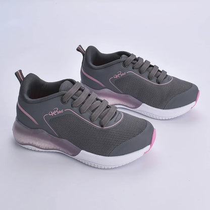 Tênis Menina Infantil K360 Alpha Air Grafite e Rosa - Kidy