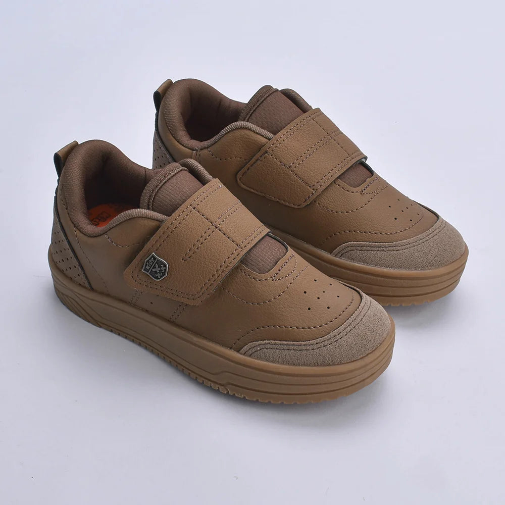 Tênis Menino Infantil Kidy Happy Caramelo