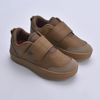 Tênis Menino Infantil Kidy Happy Caramelo