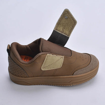 Tênis Menino Infantil Kidy Happy Caramelo