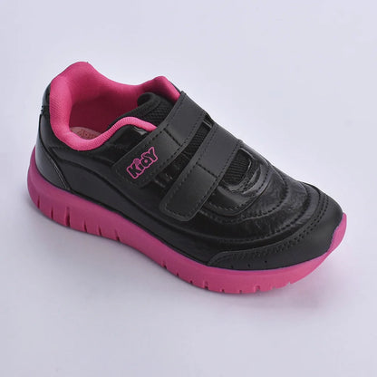 Tênis Kidy Ultra Flex Preto e Pink