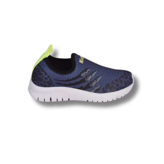 Tênis Menino Infantil Ultra Flex Marinho e Verde - Kidy