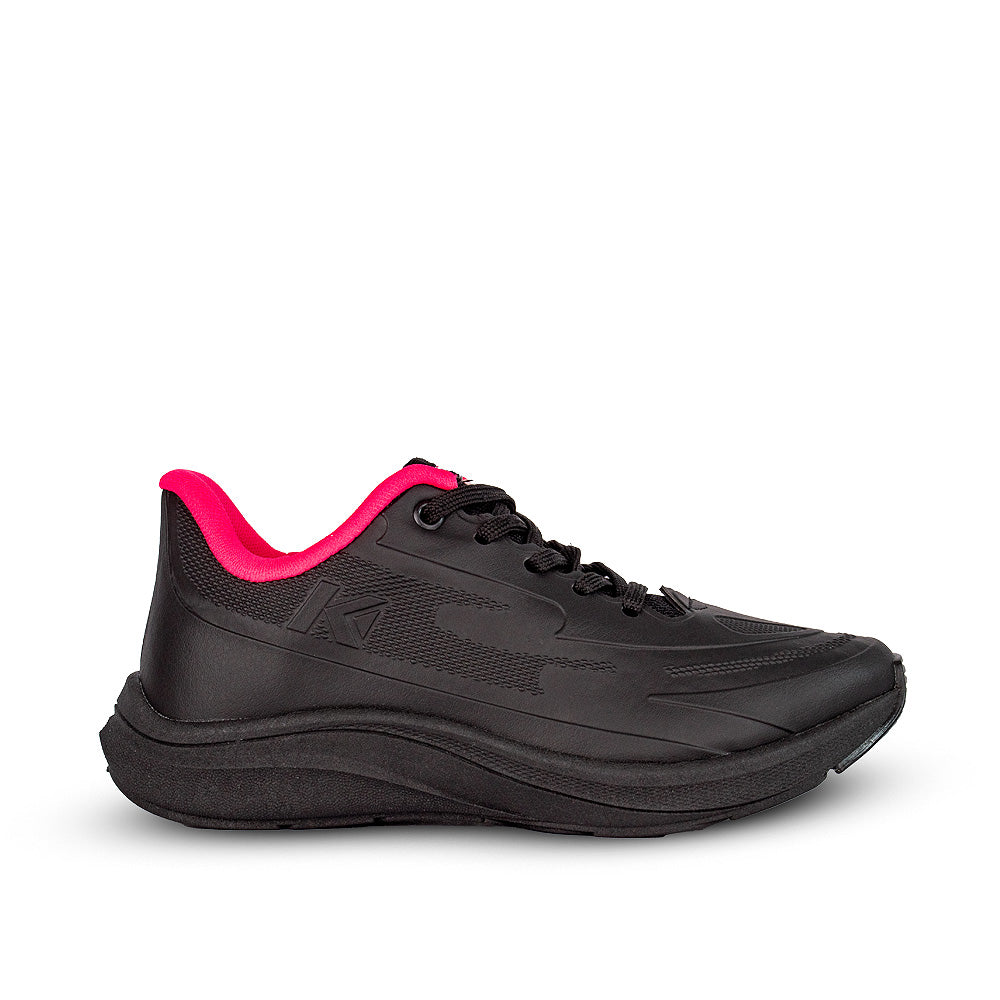 Tênis Infantil Menina K360 Energy 2 Preto e Pink Conforto Escolar