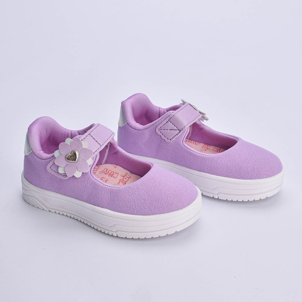Tênis Infantil Menina Kidy Happy Lilás Conforto e Delicadeza