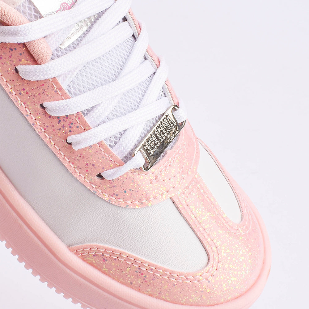Tênis Menina K360 Belinha Nova York Branco Nude