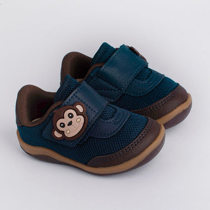 TênisMenino Kidy Colors Equilíbrio Marinho Café