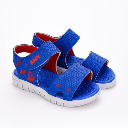 SANDÁLIA KIDY TOYS AZUL ROYAL/GELO/VERMELHO